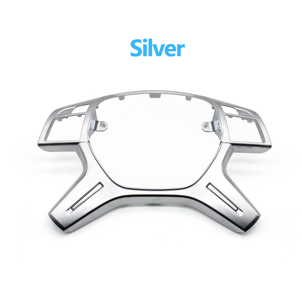 Sostituzione del pannello di copertura del rivestimento del volante dell'auto per Mercedes Benz CE ML GL GLS Classe G W204 W212 W166 W463 A 0994640513: Avorio