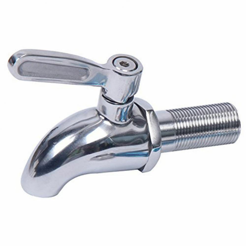 Drink Dispenser Tap Beverage Wine Barrel Faucet Spigot Water Stainless Steel Coffee Juice Taps Silver Faucet