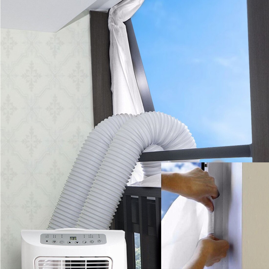 Duux DXMA26 North Smart 12.000 BTU Zwart/grijs Mobiele airco kopen