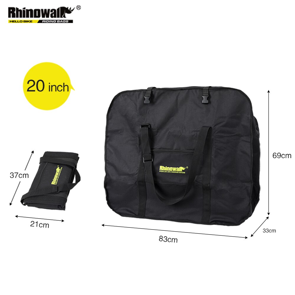 Rhinowalk 16 20 Tommer Folde Cykel B re Taske B rb Grandado