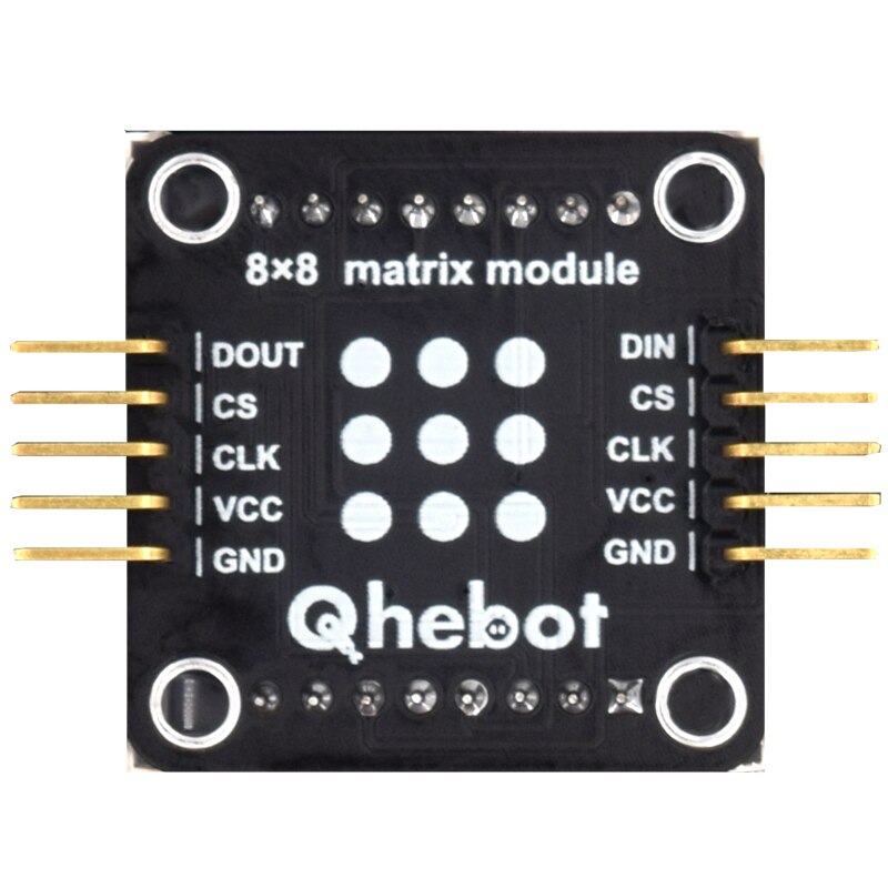 8*8 LED Dot Matrix Screen Module MAX7219 Square Dot Matrix Display