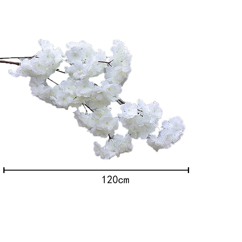 Thuis Hotel Bruiloft Decoratie Simulatie Kersenbloesem Tak Plastic Zijde Bloem Woonkamer Plafond Balkon Bloem Wijnstok