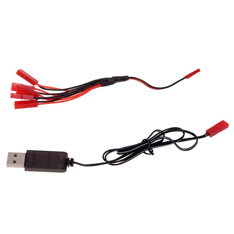 3.7V Lipo battery charger USB connector JST1~5 charging cable