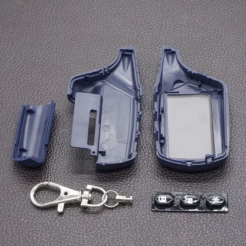 A91 lcd display+A91 Key Shell case auto alarm body case for Starline A91 lcd two way car remote controller auto alarm Fob Chain