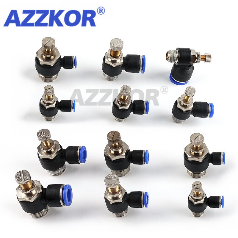 thumbnail image 2 of 2pcs Plastic Valve, 10mm 12mm Hose Fitting, Flow Rate Control Valve For 2 of 10