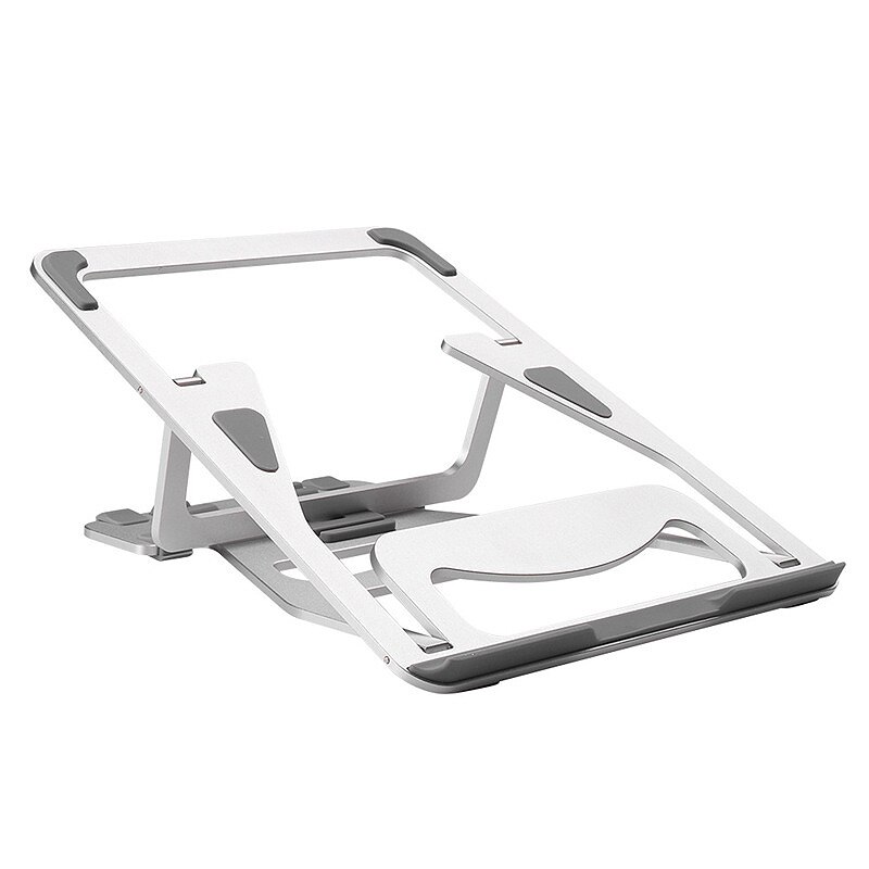 Monitor Stand with a Ventilated Metal Platform Laptop Stand Height Adjustable Portable Ergonomic Laptop Stand: Default Title
