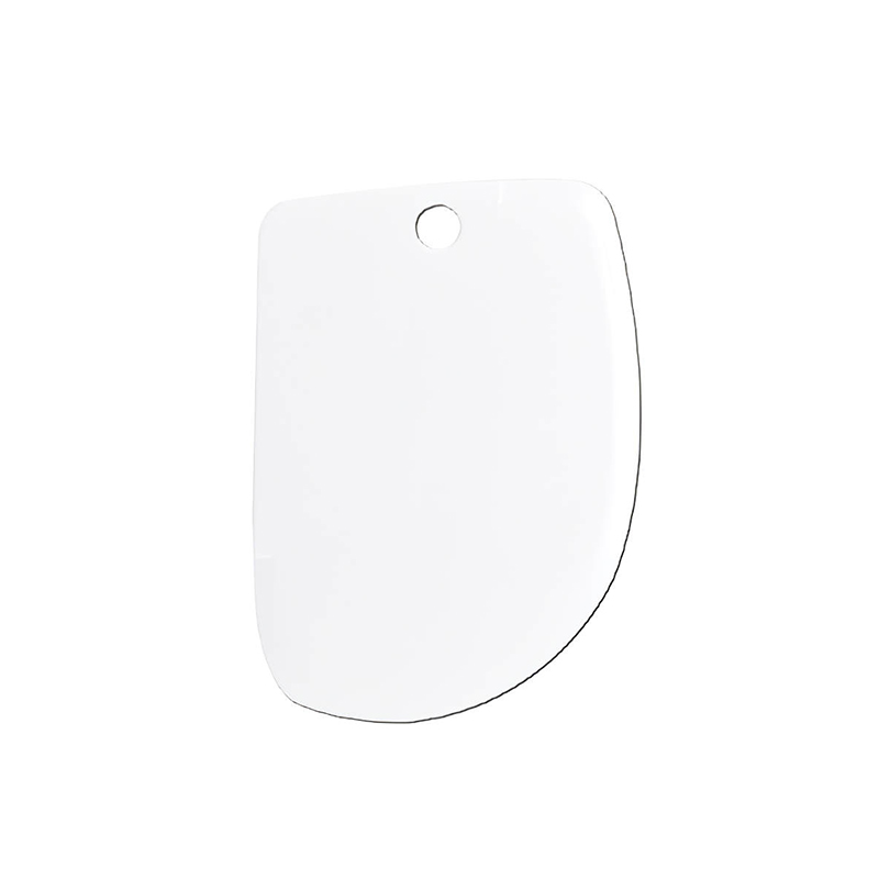 Decorating Tool Baking Dough Cutting Scraper Plastic Dough Scraper Thickened Cream Scraper: Chocolate