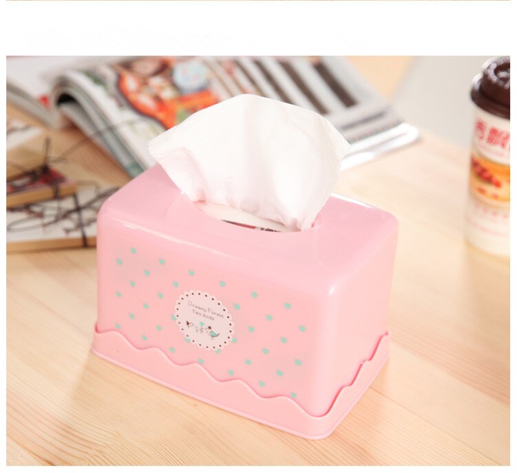 1pc tissueboxen in huisstijl, europees karton, papieren zuigbox, multifunctionele huishoudhanddoek, tissuebox  lf 005