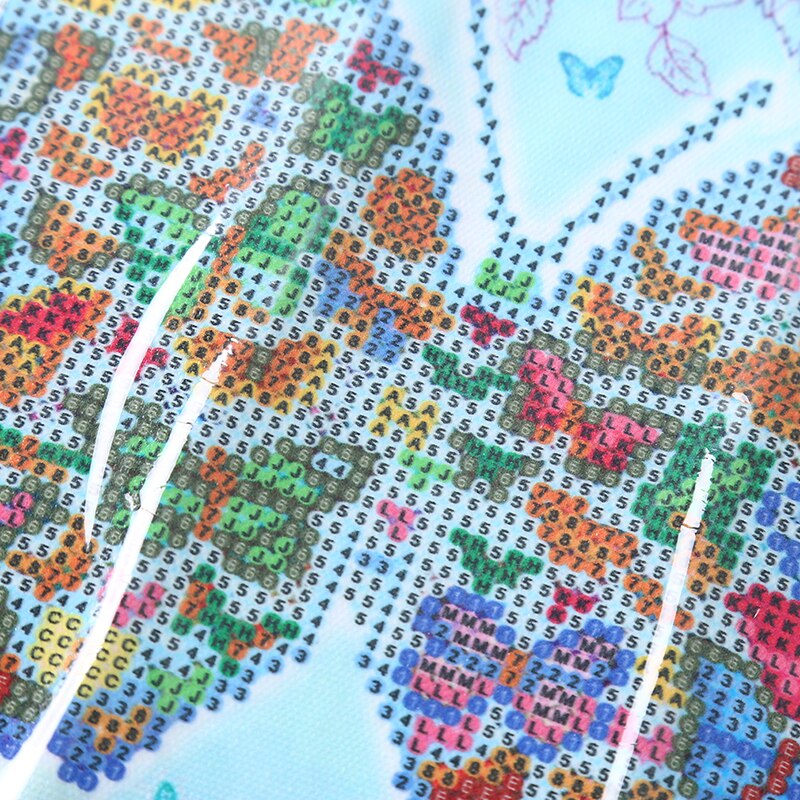 5d diy timanttikirjonta väriä perhoskukat täysneliö porasarja perhoset kodin sisustus ristipisto seinämaalaus