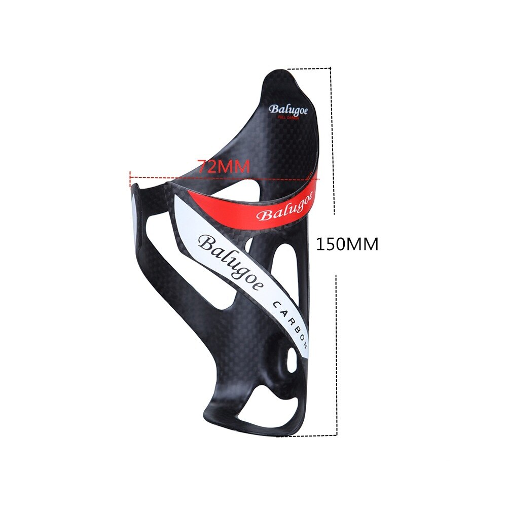 2022 BALUGOE Full Carbon Bicycle water bottle cage MTB road Bike bottle holder Ultra light cycle equipment matte / light