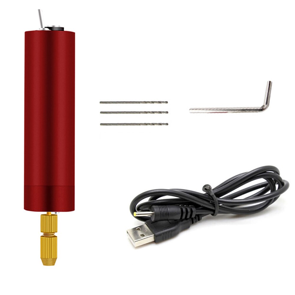 USB Portable Grinding Machine Variable Speed Rotary Tool Set Pen for Milling Polishing Engraving Drilling