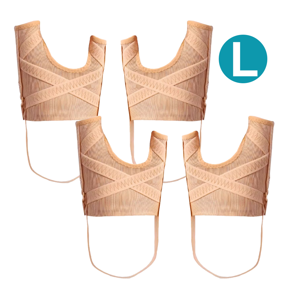 1/2/4/6/10Stck Zehenspreizer Hallux Valgus Ballen Korrektor Einstellbare Zehenspreizer Korrektor Linderung Fußschmerzen Sockenglätter: transparent