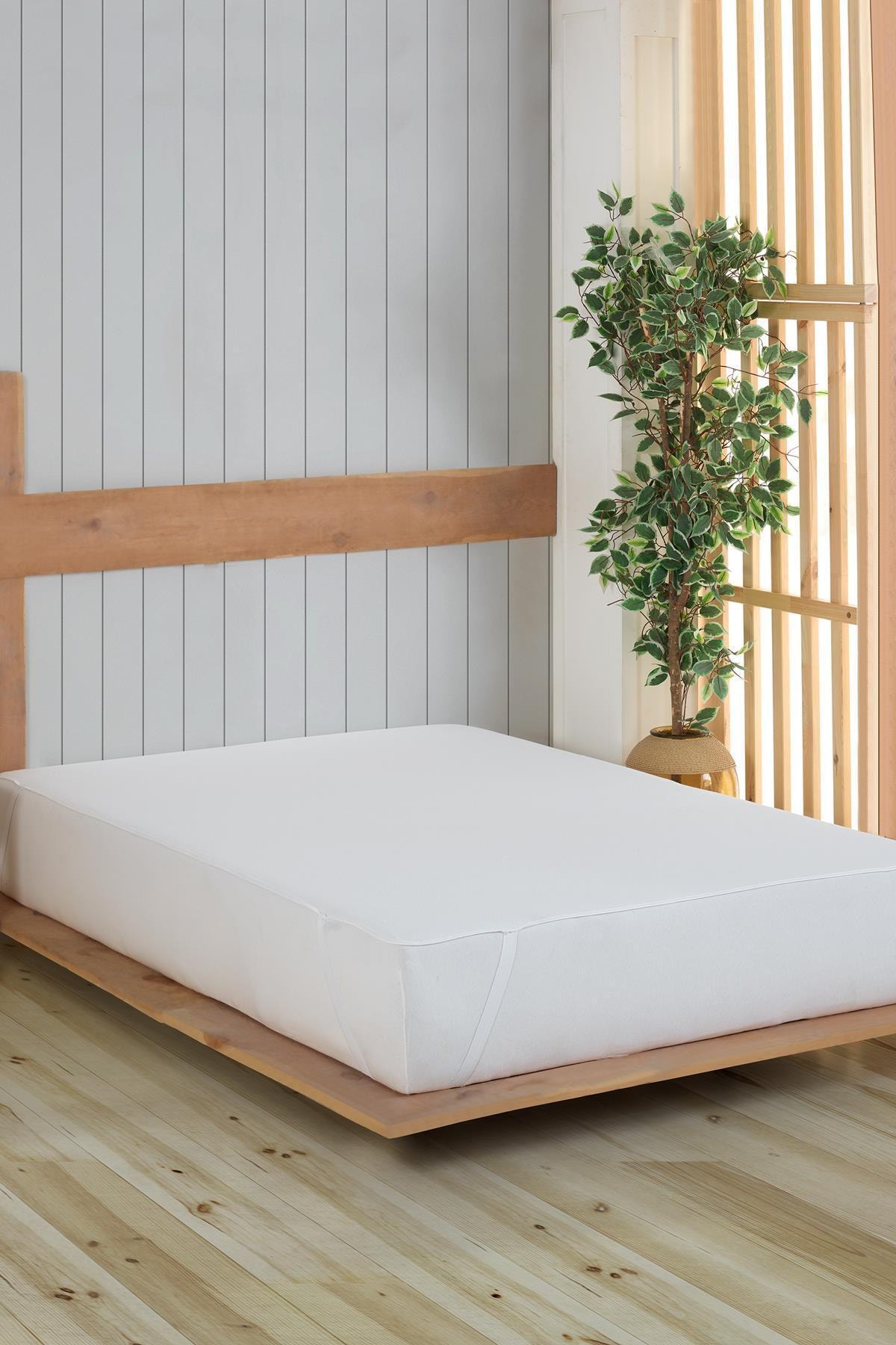 Waterdichte Matrasbeschermer Cover Voor Bed 160X200Cm Antiallergische En Antibacteriële Product Katoen Anti Mijten Soft Crystal