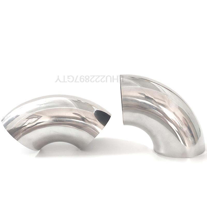 1PC Automobile Exhaust Pipe Muffler Turns into Stainless steel Elbow 90 Degree