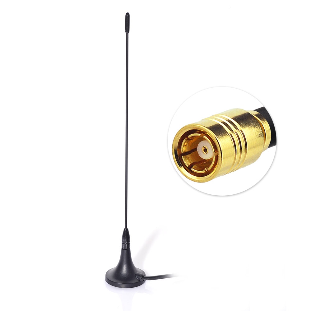 Eightwood Dab/Dab + Auto Radio Antenne Antenne Voor Magnetische Mount Dab Antenne Van Smb Plug Connector 4 M kabel