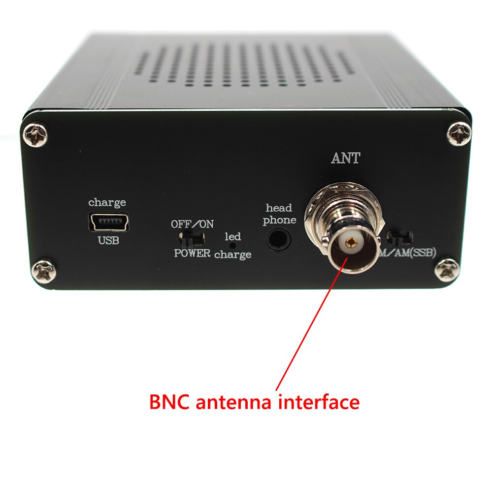 Portable Radio Support Speaker Assembled SI4732 All Band Radio Receiver FM AM (MW SW) SSB (LSB USB) w/ Antenna