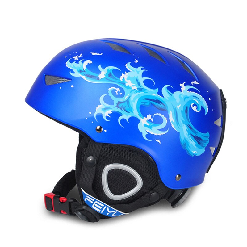 Casque de Ski enfants hiver sécurité casque de neige enfant Skateboard Ski Snowboard casque 47-56 CM