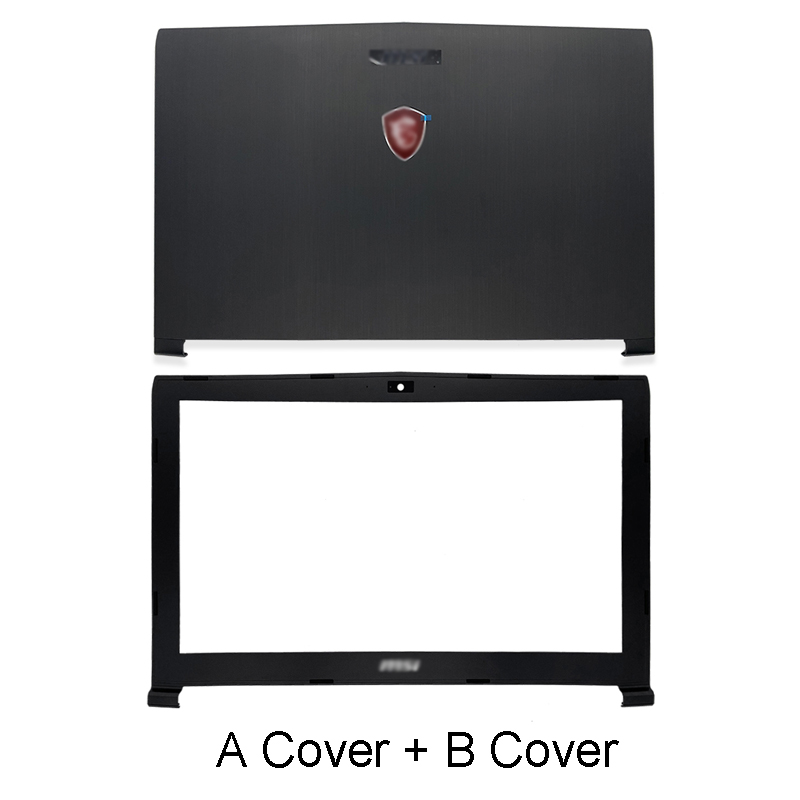 Laptop LCD Back Cover For MSI GP62 6QG GV62 GL62 6QF GP62MVR MS-16J9 GP62MVR GL62M Front Bezel Hinges Palmrest Bottom Case