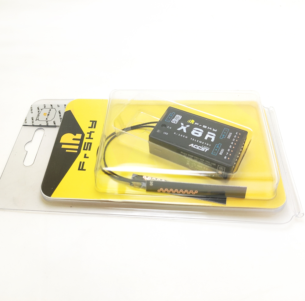 Receptor FrSky X8R 8 canales/16 canales 2,4 ghz con antena para TX16S TX18S JUMPER XJT X9D Plus, Horus X12S, X-lite Pro ACCST, RSSI y SBUS