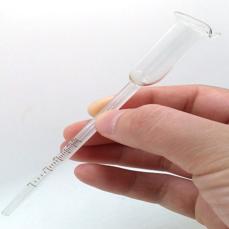 1PCS Hydrometer Alcohol meter hydrometer for alcohol alcoholmeter density meter densitometer densimeter floating wine glass 0-25