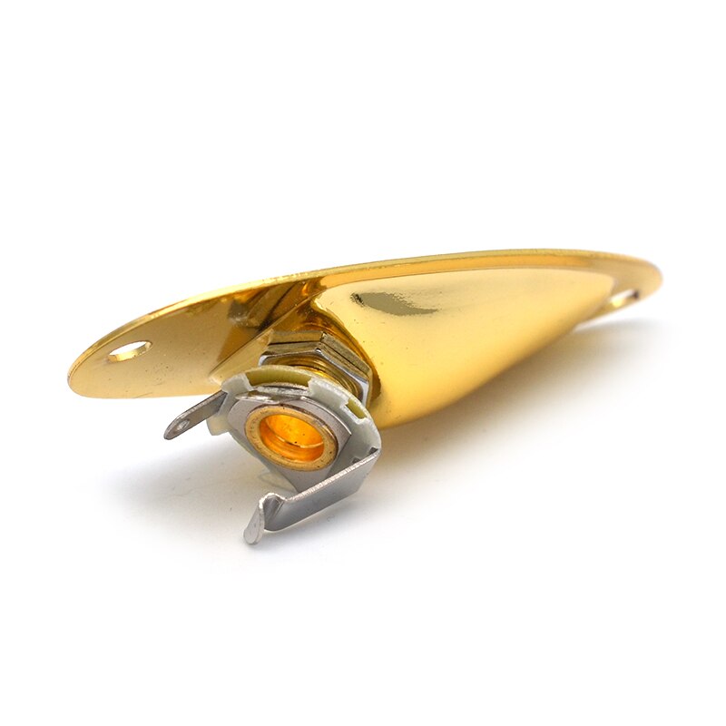 Boat shape Electric guitar Output Jack 1/4" Guitar Jack 6.35mm Output Input Plug Socket for FD STRAT Electric Guitar