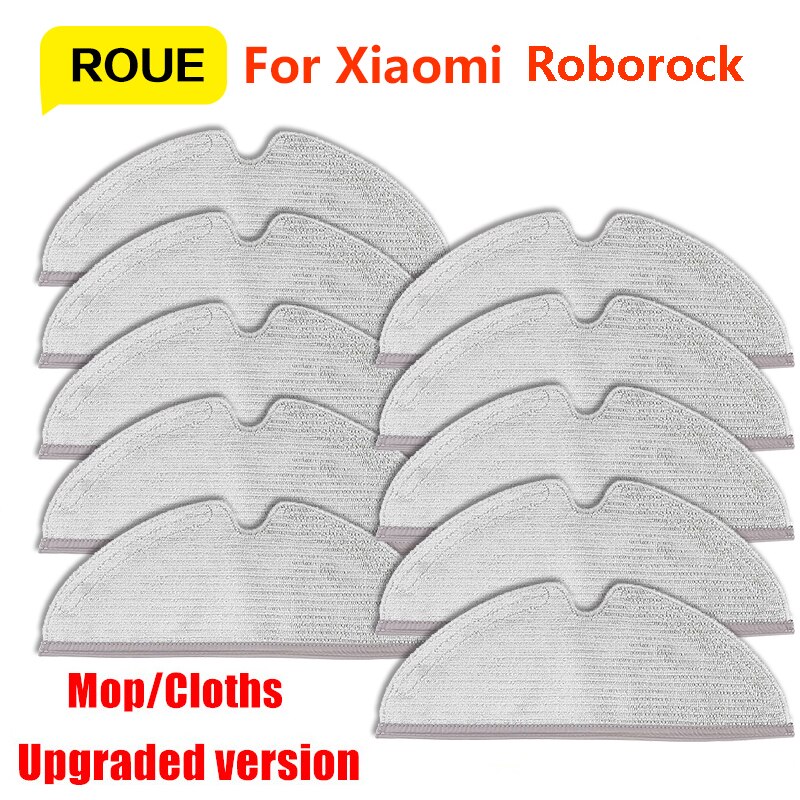 XiaoMi Roborock S5 Max S6 Pure S6 MaxV S5 S51 S50 S55 Xiaowa E25 E35, Robot nettoyeur de roues, Version améliorée,pièces et accessoires，mi robot aspirateur vadrouille essentiel，consommables robots xiaomi