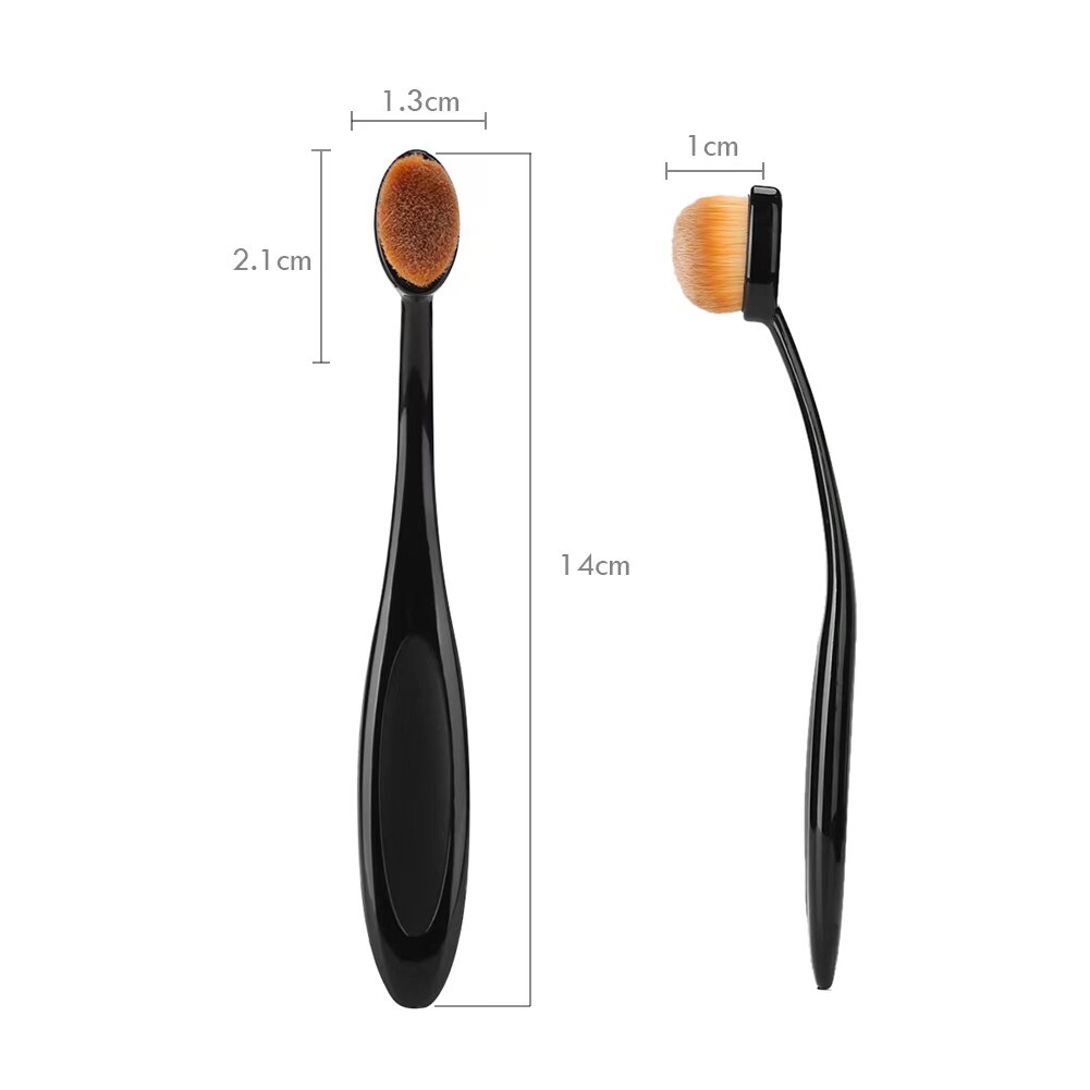 Brochas de mezcla de tinta para manualidades, dibujo, pintura, pinceles de maquillaje, tarjeta de álbum de recortes, plantilla de plástico, cerdas suaves finas, herramienta de bricolaje: Verde claro