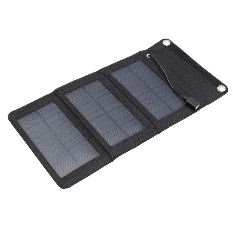 30w 5v vikbar solpanelladdare solkraftsbank för mobiltelefon camping utomhus: 20w