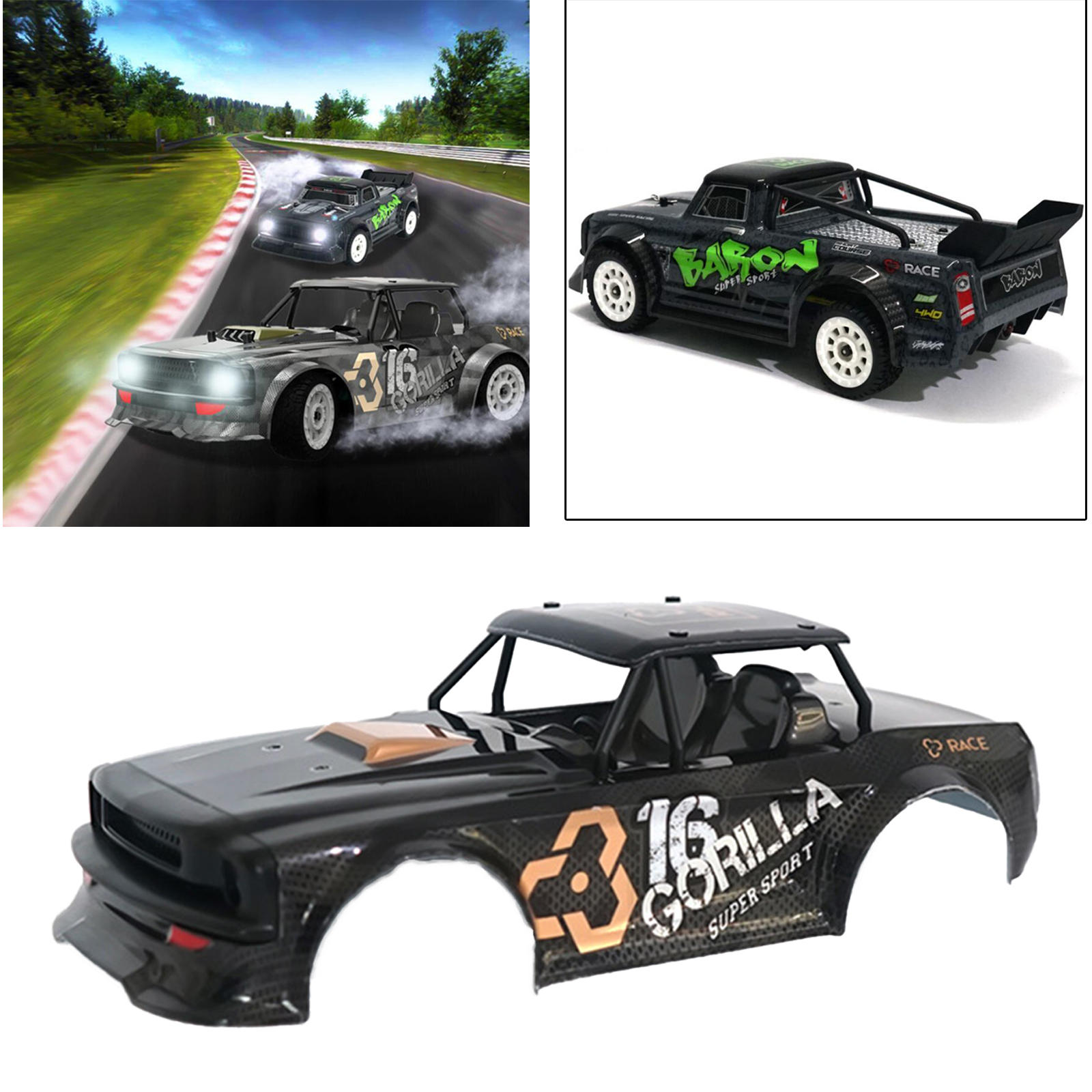 Sostituzione della copertura delle coperture del corpo per le parti di aggiornamento di DIY del camion di SG-1603 RC