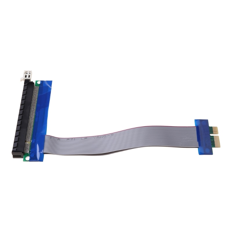 Flexibele Platte Kabel PCIe PCI Express 1x Naar 16x Extender Riser FFC PCI-E