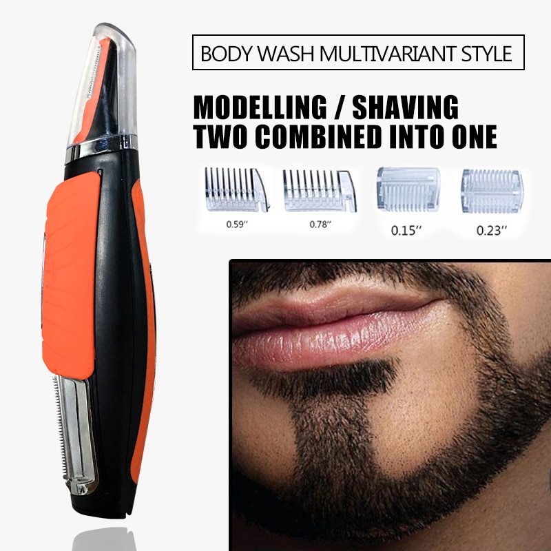 All in one Multi-function Electric Shaver Portable Shaving Razor Men Beard Trimmer Machine Razor Hair Trimmer T-blade Clippers