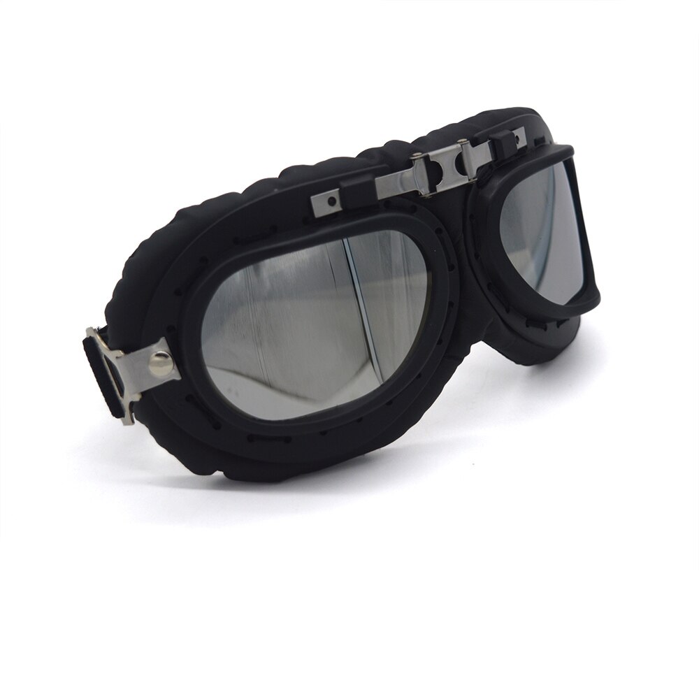Lunettes de moto Vintage universelles pour pilote, pour Scooter, casque, pour Harley