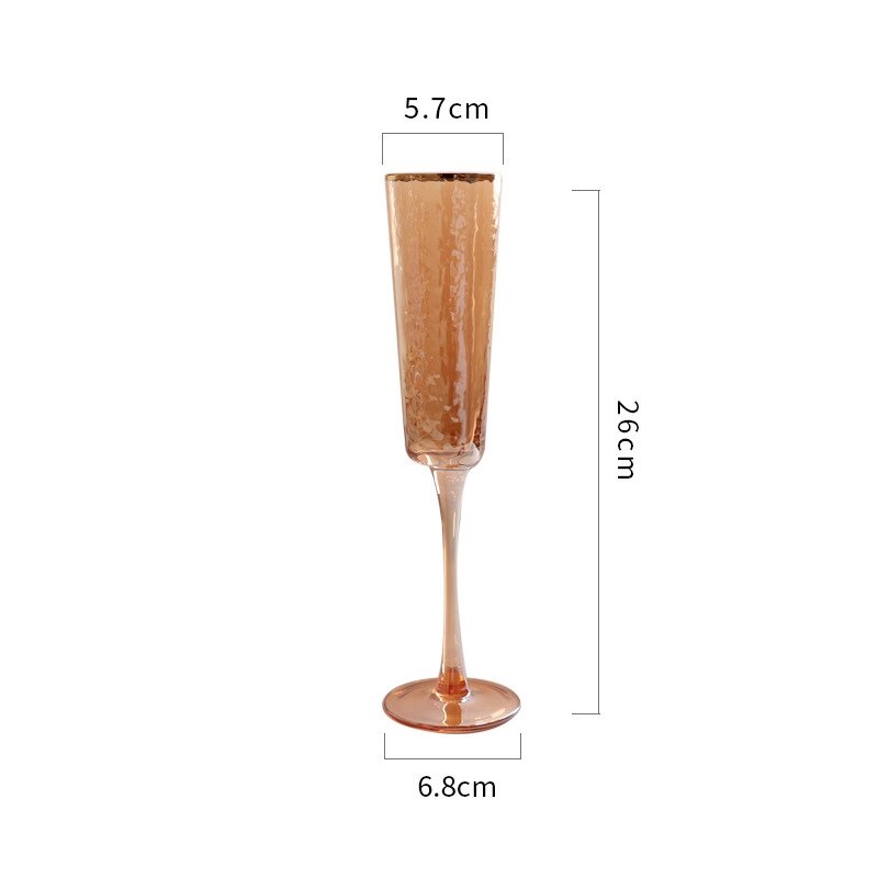 Phnom Penh Crystal Glass Small Wine Glasses Champagne Glasses European Tall Wine Glasses Glass Red Wine Glasses: A10