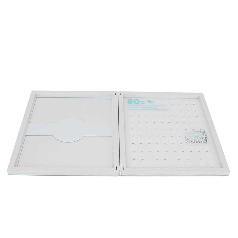 Nagellak Display Boek Kleur Kaart Boek Magneet Gesloten Voor Diy Nail Art Voor Nail Salon Voor Familie Voor nail School