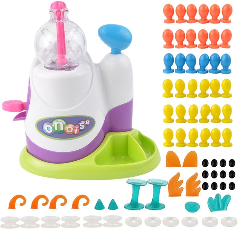 magic lijm muziek wave oonies kinderen DIY handgemaakte kleverige bal fun bubble inflator speelgoed