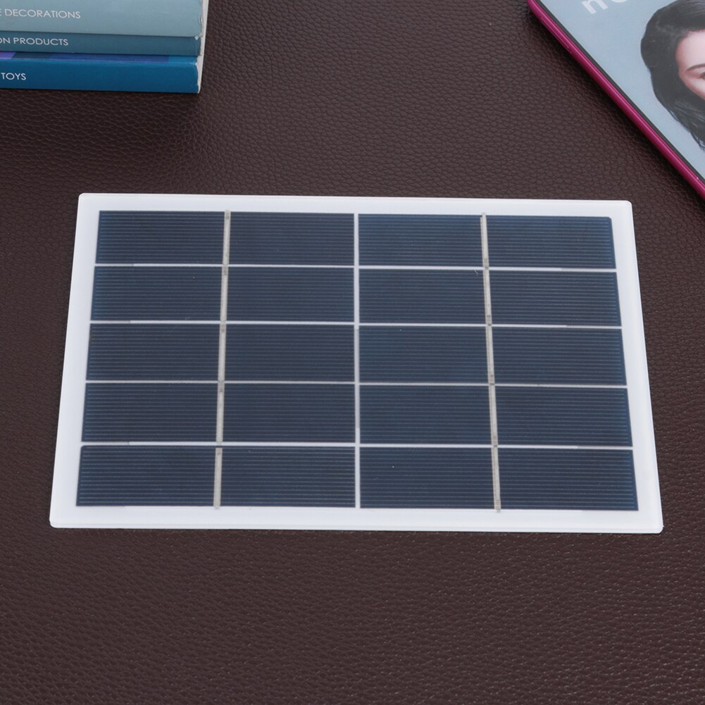 3W 5V Zonnepaneel Lader 170X130Mm Diy Polykristallijn Silicium Solar Battery Solar Power Waterdicht Eenvoudig installatie
