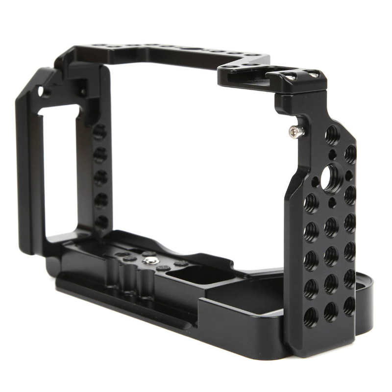 Camera Metalen Konijn Kooi Voor Sony A6600 Fotografie Camera Kooi Slr Camera Accessoires Holder Kit Voor Mobiele Telefoons
