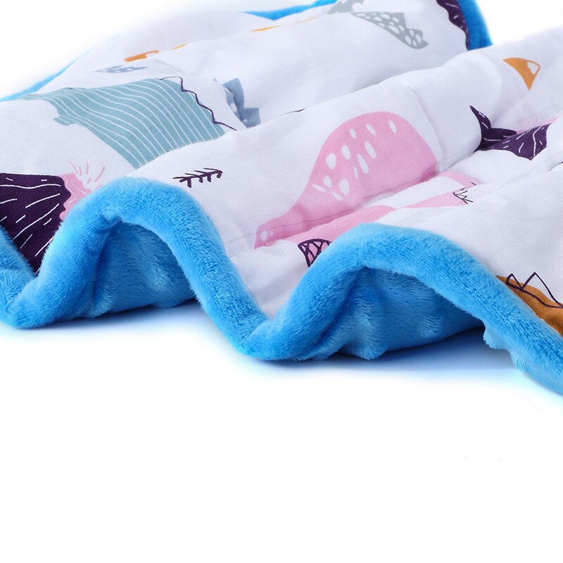 Sensory Weighted Lap Pad for Kids 56x36cm Blue Dots Weighted Blankets Knee Lap Blanket for Kids Autism ADHD Special Needs