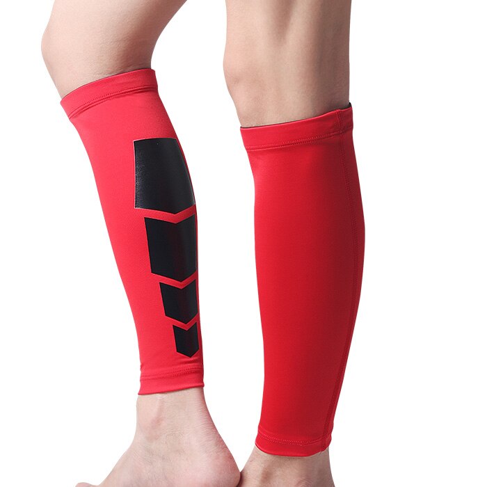 Coupe-vent jambières basket-ball guêtres imperméables manches d'hiver jambières cyclisme football protège-tibia manches femmes Sport porter: Red one pair / M