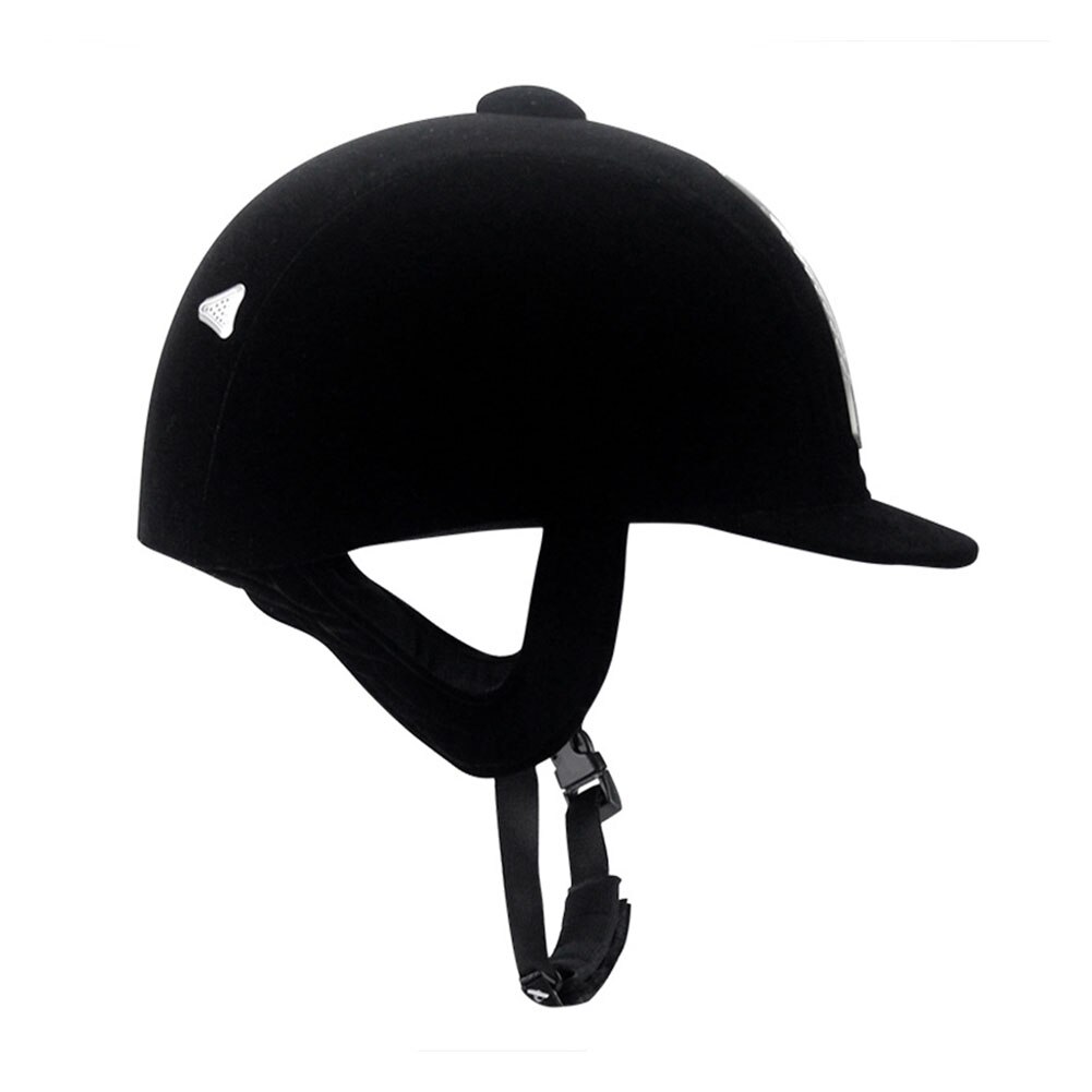 Women Men Equestrian Helmet Half Cover Protective Guard Cap Breathable Horse Riding Anti Impact Adult Equipment