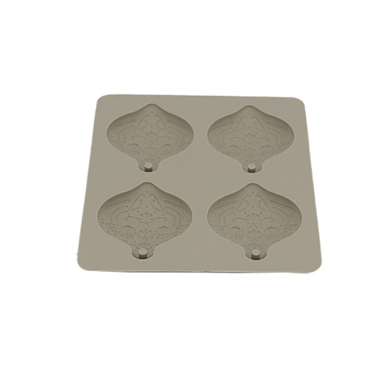 Diy 4- holte mini bloembal aromatherapie gips kristal epoxy siliconen mal huisdecoratie van aromatherapie mal  h239