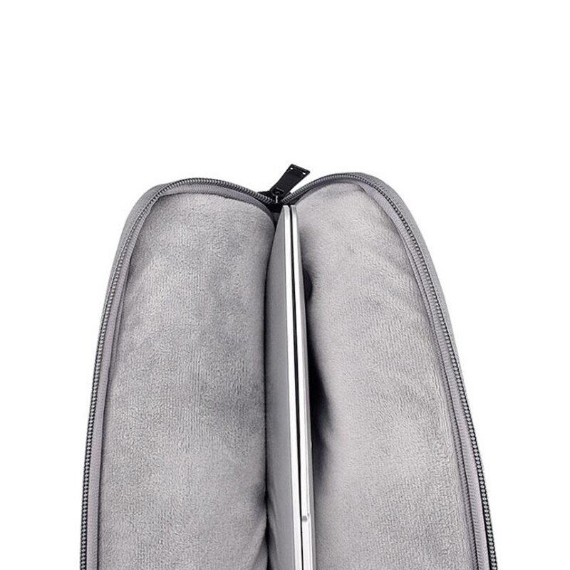 Waterdichte, eenvoudige herentas, zakelijke nylon computerhandtassen, draagbare schoudertas met rits, laptoptas voor heren, schoudertas voor laptop, zwart