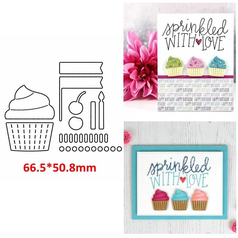 Blandet element metall skjæringe dør blomstervase bursdagskake smil firkantet flagg gjerde gjør selv scrapbooking album lage dør 07: M91