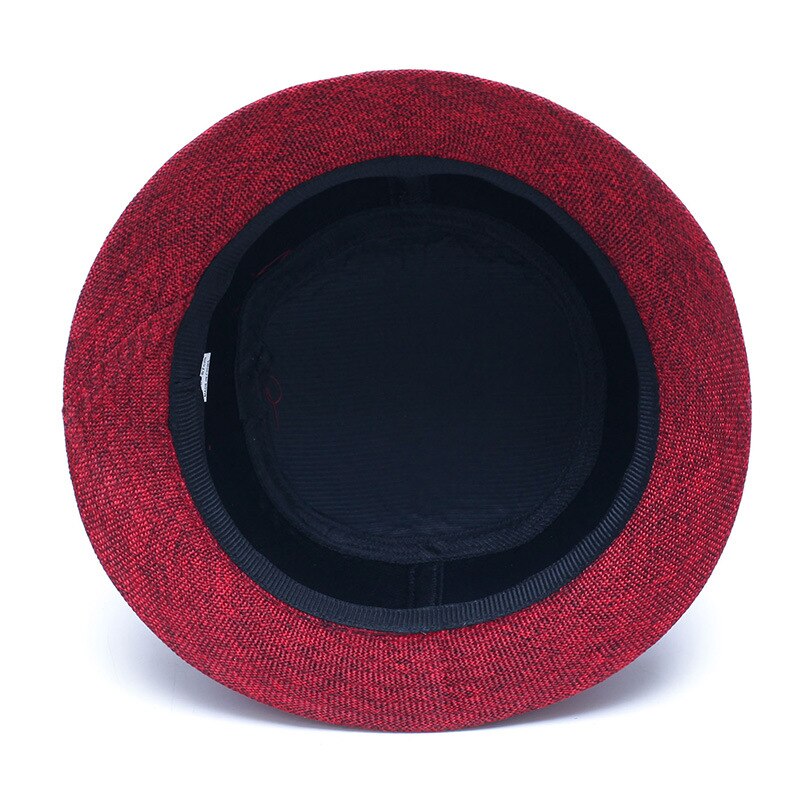 Sombrero de Sol de lino transpirable para mujer, gorro de princesa con decoración de flores grandes, Top plano monocromático a la , primavera y otoño