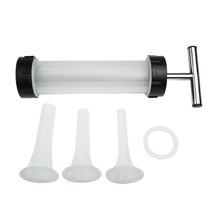 Stuffer Sausage Filler Salami Homemade Hand Operated 23.7cm Stainless Steel Home Kitchen