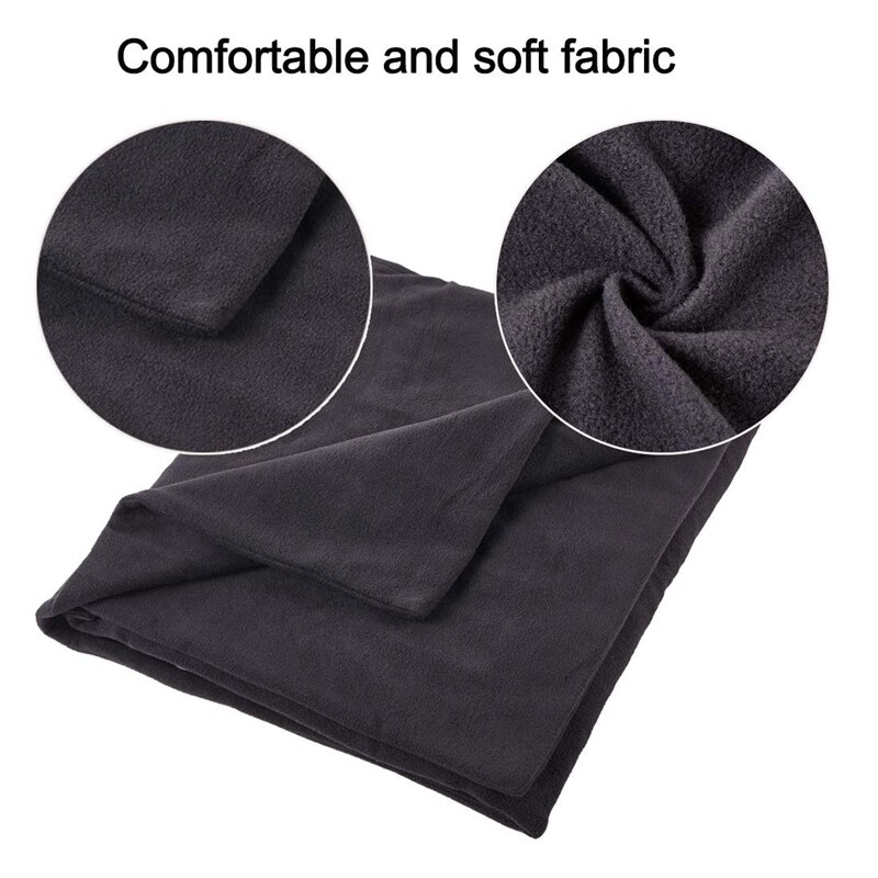 Electric Car Blanket, 12V Electric Car Blanket Heating Travel Blanket with AC Adapter - Very Suitable for Cars, Families, Office