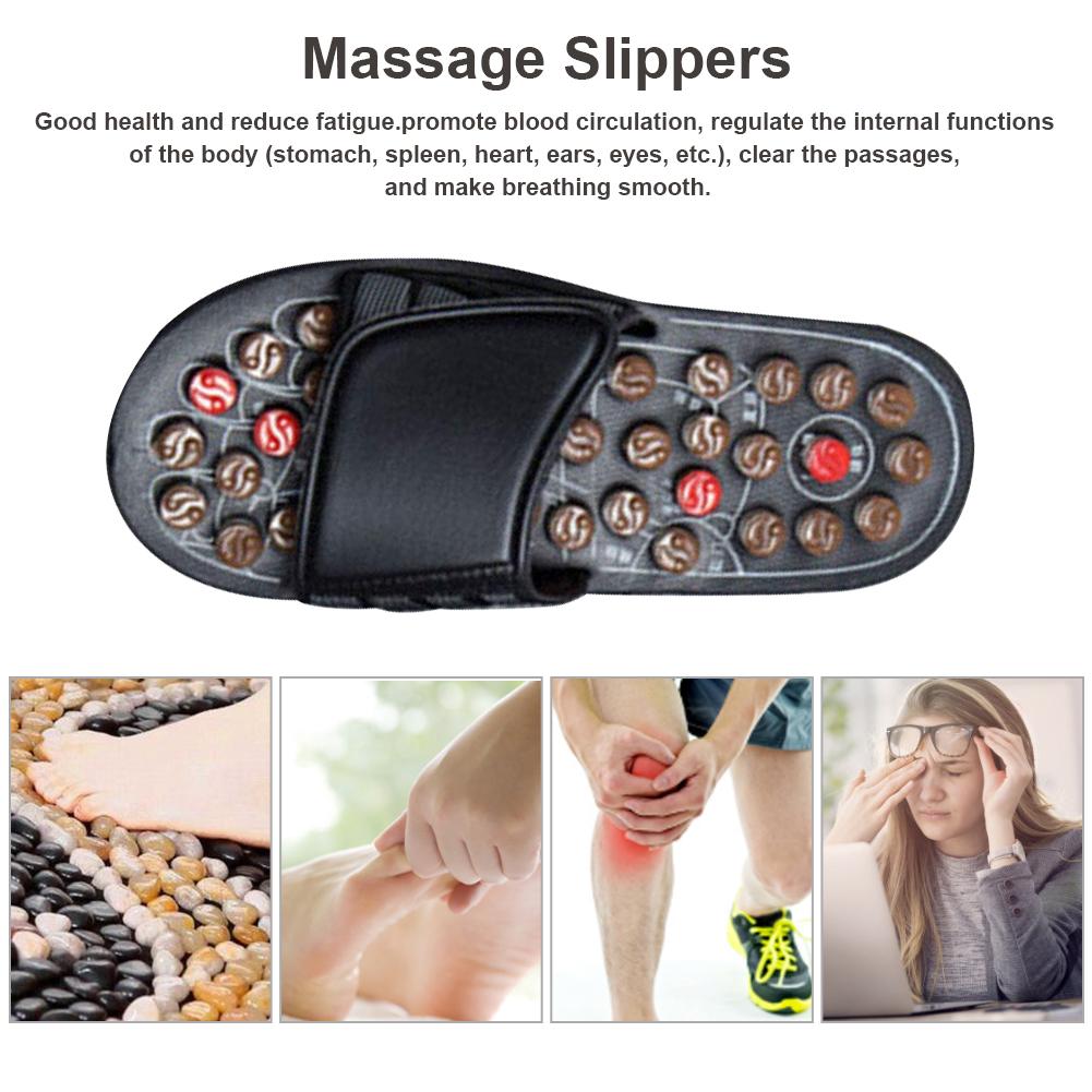 Massage sandalen voet kuit plantaire fasciitis massage voet pijn verlichten acupressuur sandalen slippers voor mannen vrouwen voetverzorging