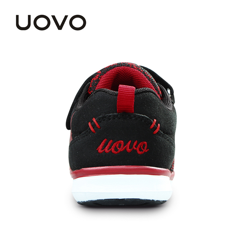 UOVO Newest Breathable Spring Autumn Boys Light-Weight Sole Children Sneakers Flexible Shoes For Kids