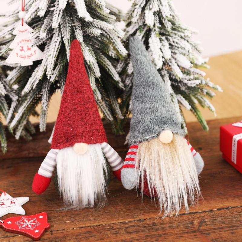 1Pc Mooie Pop Kerstman Sneeuwpop Kerstboom Hangers Opknoping Ornamenten Kerst Decoratie Home Party Decoratie