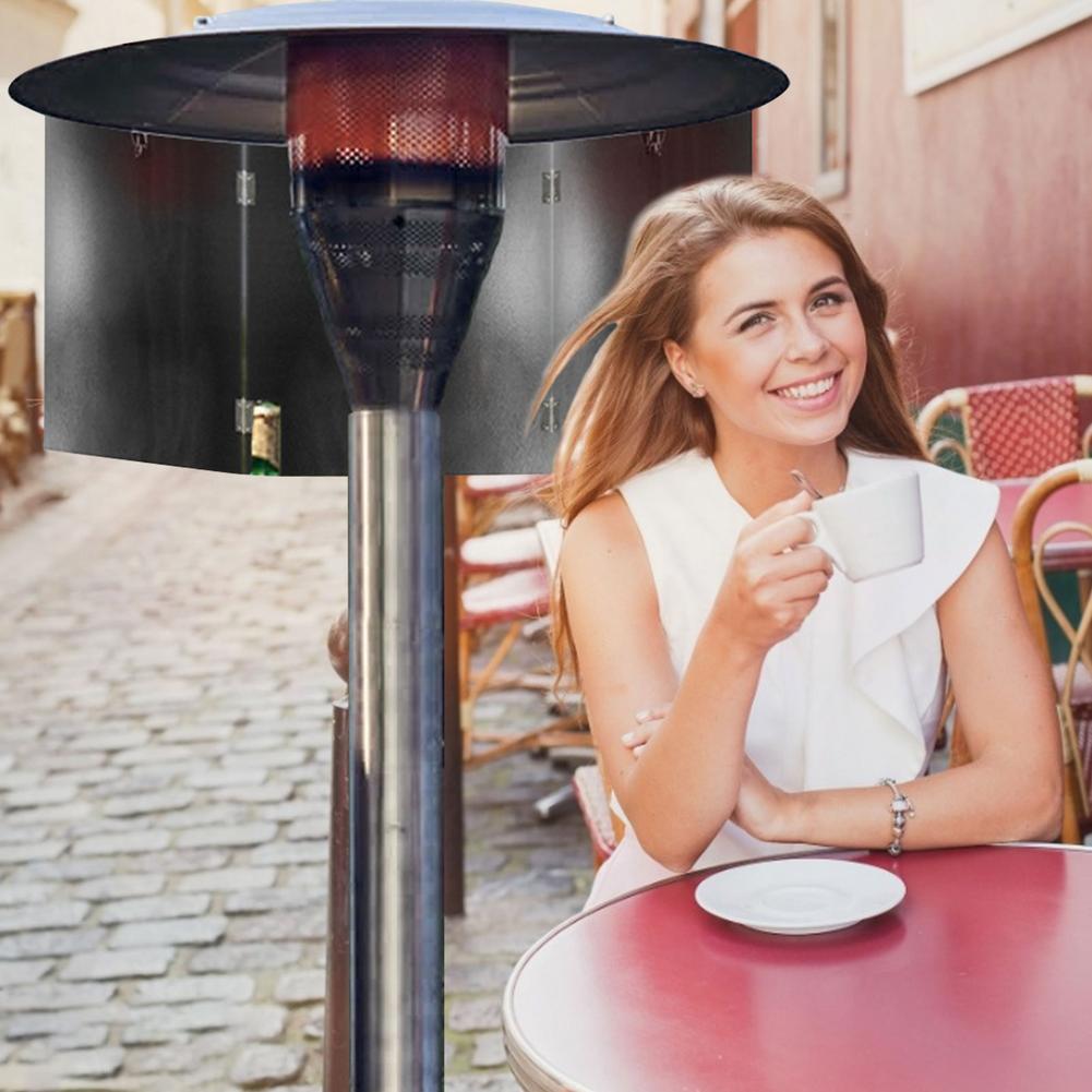 Outdoor Courtyard Heater Reflector Shield Patio Heater Wear-Resistant Heat Focusing Reflector